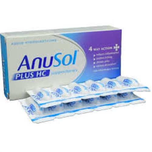 Anusol-HC Suppository (12 Suppositories)